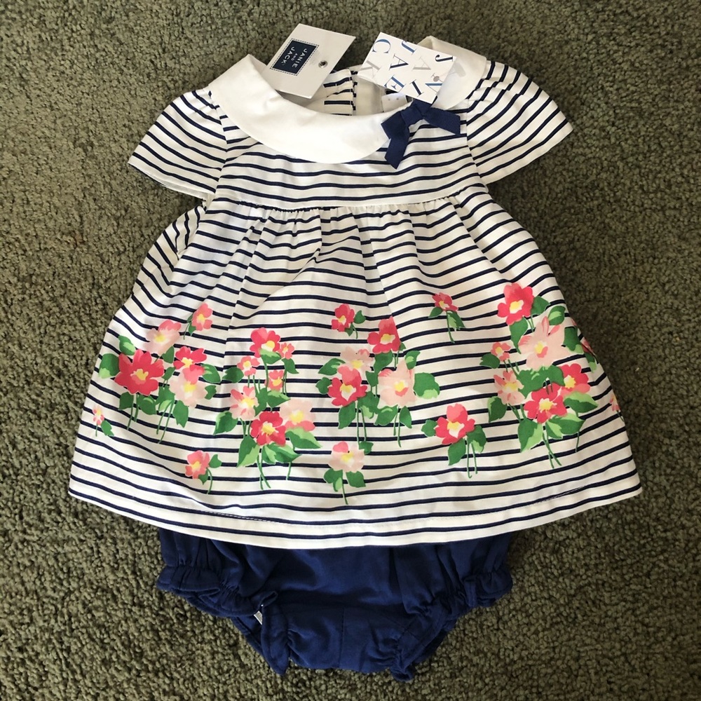 JANIE AND JACK DRESS WITH BLOOMERS